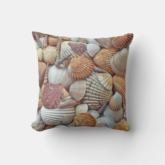 Muscheln Kissen (Vorderseite)