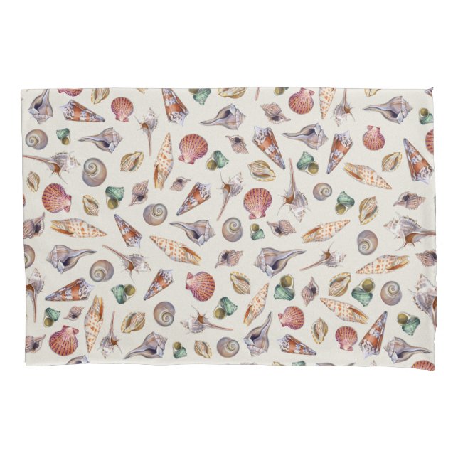 Muscheln Kissenbezug (Vorderseite)