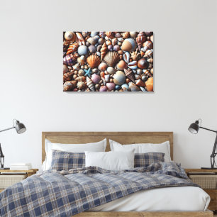 Muscheln Leinwand Kunst