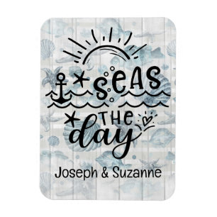 Muscheln Personalisiert Meeres-the-Day Cruise Magnet