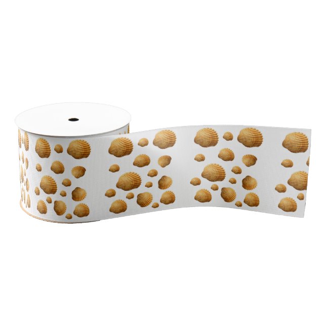 Muscheln Ripsband (Spule)