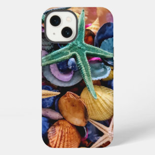 Muscheln, Seestern, Ozeane iPhone Hülle