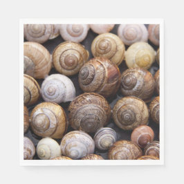 Muscheln Serviette