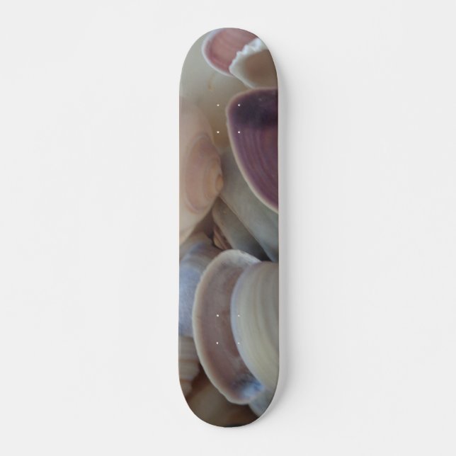 Muscheln Summer Beach Exotic Tropical Skateboard (Vorne)