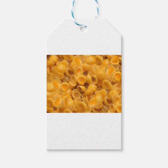 Muscheln und Käse Geschenkanhänger (Vorderseite)