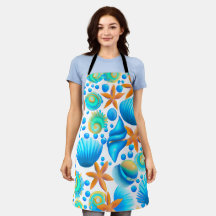 Muscheln und Muster des Starfish Ozeans