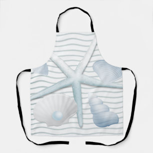 Muscheln und Perlen Schürze