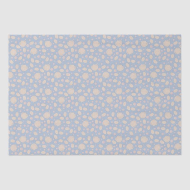 Muscheln und Perlen Seidenpapier (Vorderseite)