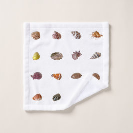 Muscheln Waschlappen