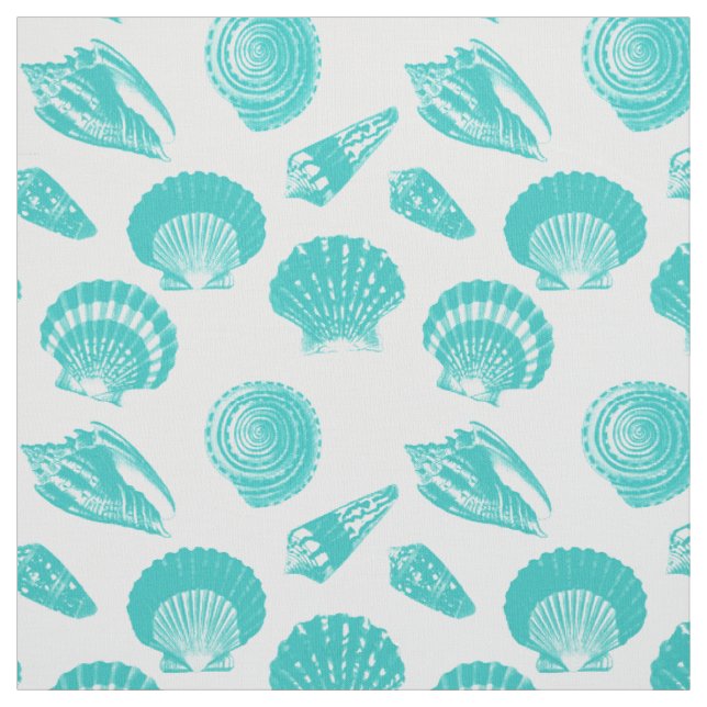 Muscheln - Weiches Wasser und Weiß Stoff (Muster)