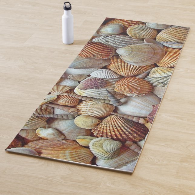 Muscheln Yogamatte (Beispiel)