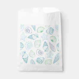 Muschelparty-Geschenktüten, Strand Küste Geschenktütchen