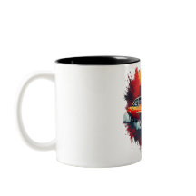 Muscle Car Burnout Mug