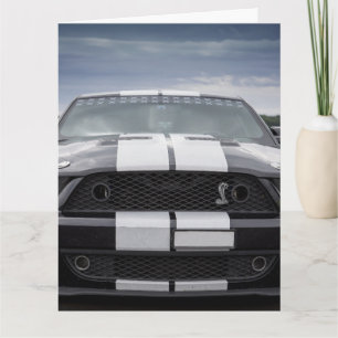 MUSCLE-CAR-GEBURTSTAGSKARTE KARTE