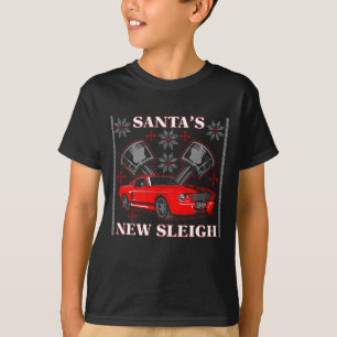 Muscle Car Père Noël New Sleigh Vilain Sweat