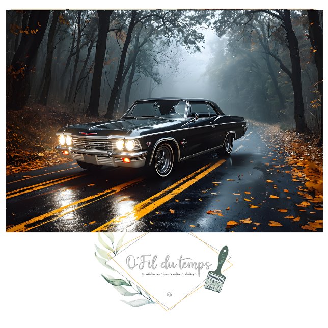 Muscle Car Post-Apokalyptische Stadtbild Dekoupage Seidenpapier (Von Creator hochgeladen)