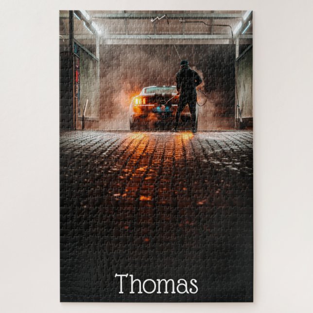 Muscle Car Street Machines Racing Personalisiert (Vertikal)