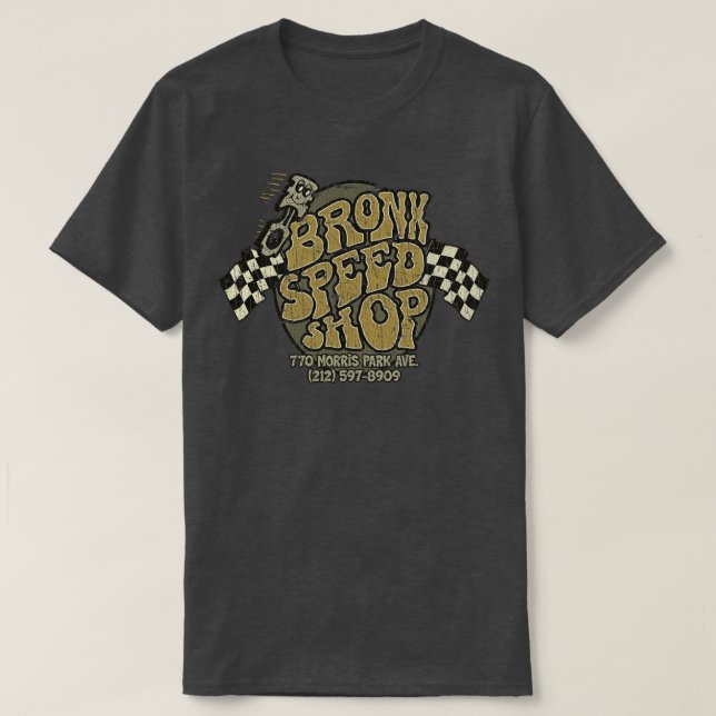 Muscle Cars Bronx Speed Shop 1966 T-Shirt (Design vorne)