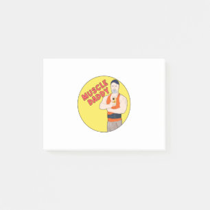 Muscle Daddy Post-it Klebezettel