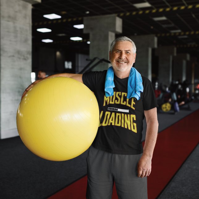 Muscle Loading Fortschritt Ladebalken T-Shirt (Von Creator hochgeladen)