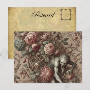 Muscle Memory – Gothic-Victorianisches florales De Feiertagspostkarte