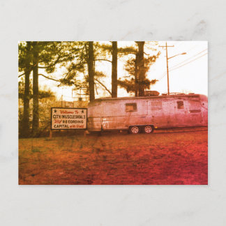 Muscle Shots carte postale - look rétro