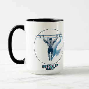 Muscle Up Daily - Motivational Fitness Mug