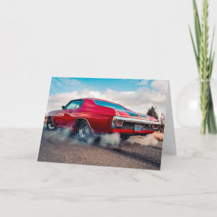 MUSCLE VOITURE SPORTS VINTAGES VOITURE Carte d'ann