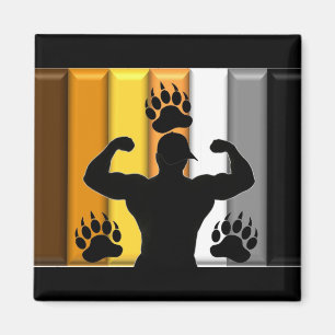Musclebear Stolz Magnet