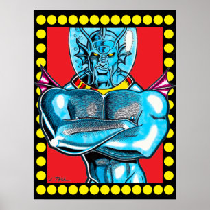 Musclemen de Mars™ : Poster Mermaster™