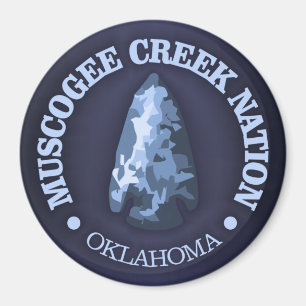Muscogee Creek Nation (Pfeilspitzen) Magnet