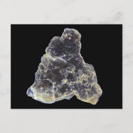 Muscovite Mica Mineral Rock Nature Fotografy vb Postkarte