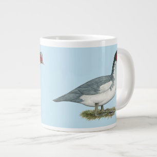 Muscovy Blue Pied Drake Jumbo-Tasse