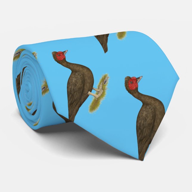 Muscovy Drake Chocolate Krawatte (Gerollt)