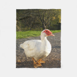 Muscovy-Enten-Fleece-Decke Fleecedecke