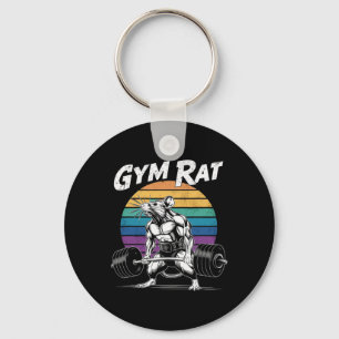 Musculus gym Rat Weightlift Bodybuilding Workou Schlüsselanhänger