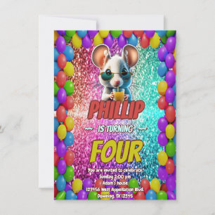 Muse Custom Charakter Geburtstag einladen Einladung