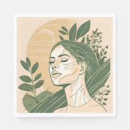 Muse - Standard Luncheon Paper Napkins Serviette