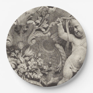 Musée art unique assiette en papier 