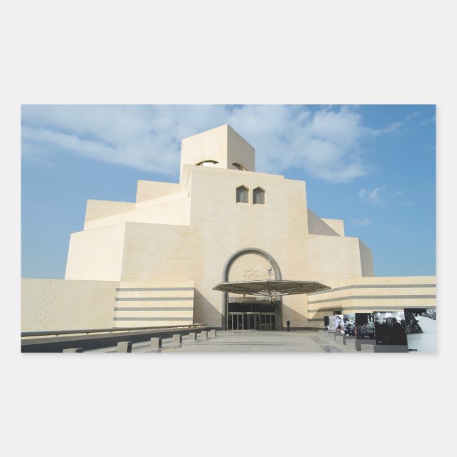 Musée des Arts islamiques, Qatar autocollant recta (Devant)