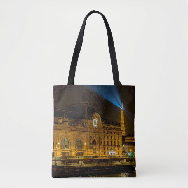 Musée d'Orsay in Paris nachts Tasche (Vorderseite)