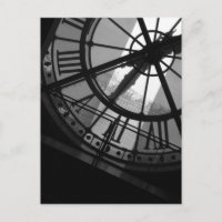 Musee d'Orsay Uhr-Postkarte