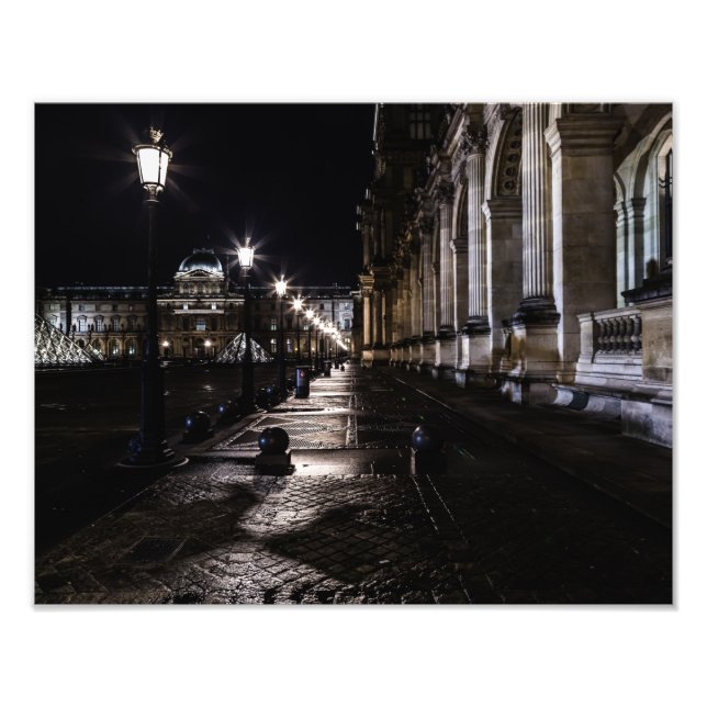 Musée du Louvre Fotodruck (Vorne)