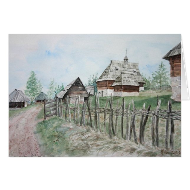 Musée ethnographique, Sirogojno (Devant horizontal)