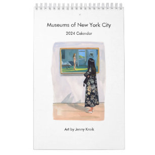 Museen von New York City 2024 Kalender