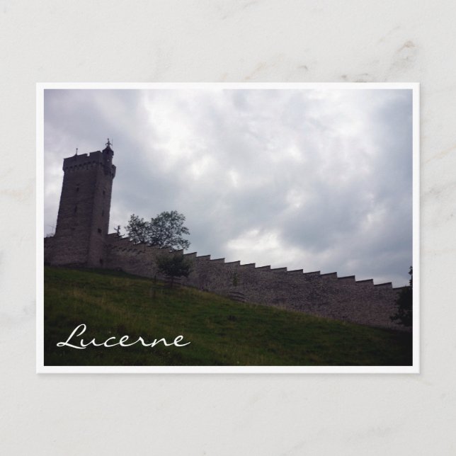 Museggmauer Postkarte (Vorderseite)