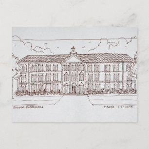 Museo Thyssen-Bornemisza   Madrid, Spanien Postkarte
