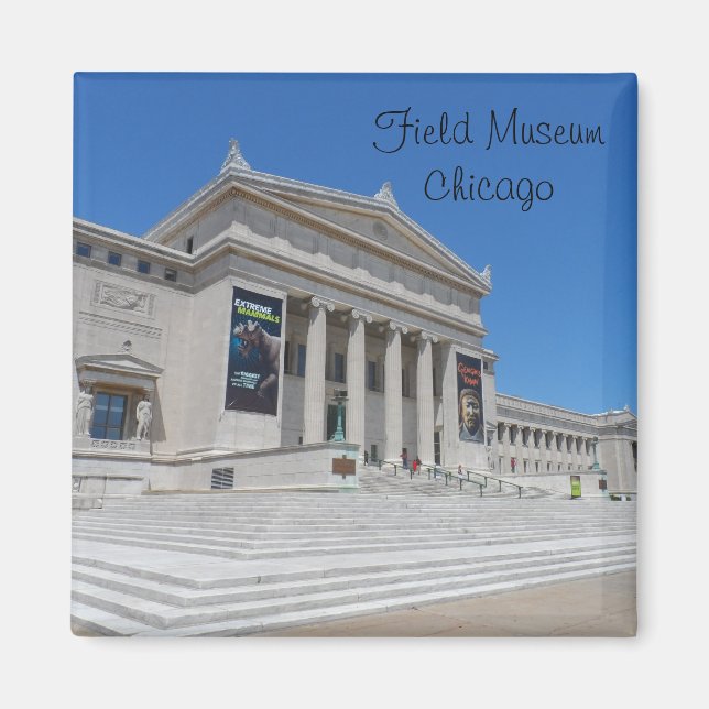 Museum Chicago Field Magnet (Vorne)