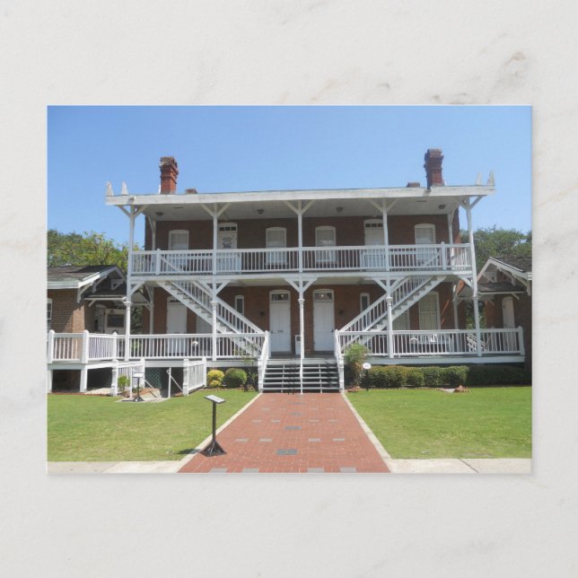 Museum des Leuchtturms St. Augustine, Florida Postkarte (Vorderseite)