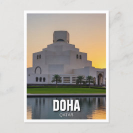 Museum Doha Katar Islamische Kunstreise Postkarte